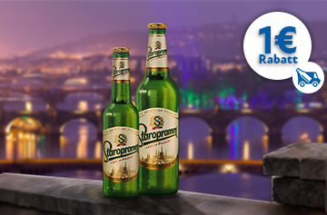 Staropramen Rabattaktion 1 Euro - KW 40 und 41 in 2026